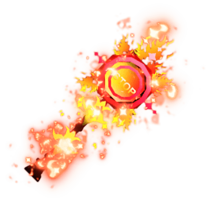 Solar Flare Stop Sign