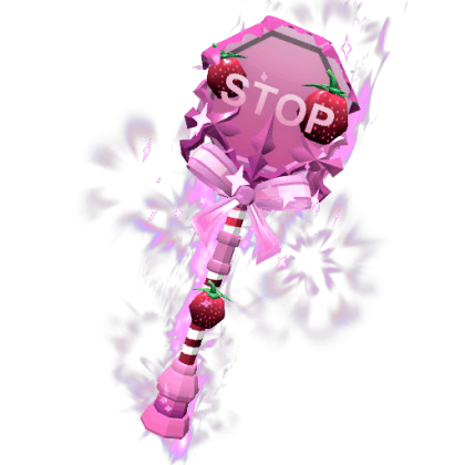 Strawberry Stop Sign