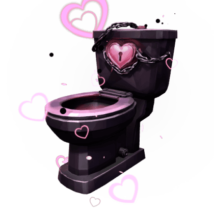 Heart Thief Toilet