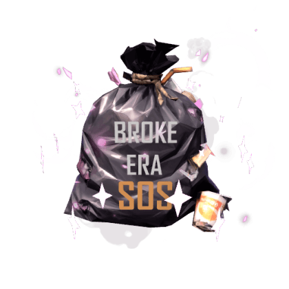 Broke Era Trash Bag