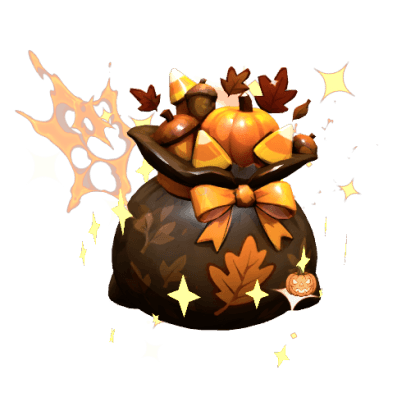 Fall Goodies Trash Bag