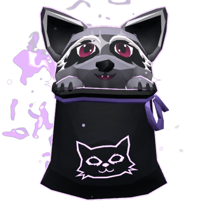 Raccoon Trash Bag
