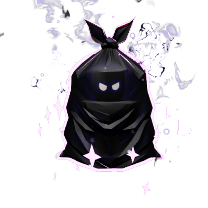 Trapped Soul Trash Bag
