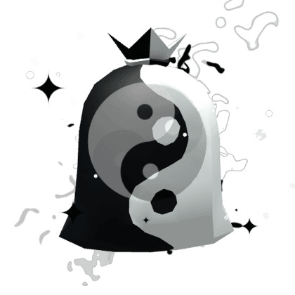 Yin Yang Trash Bag