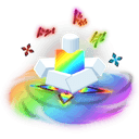 Chroma Ninja Star Emote