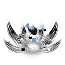 Dual Black Cat Scythe Emote