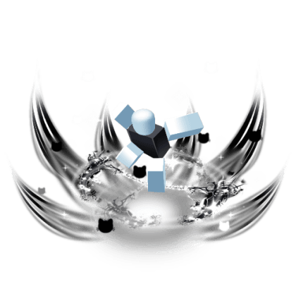 Dual Black Cat Scythe Emote