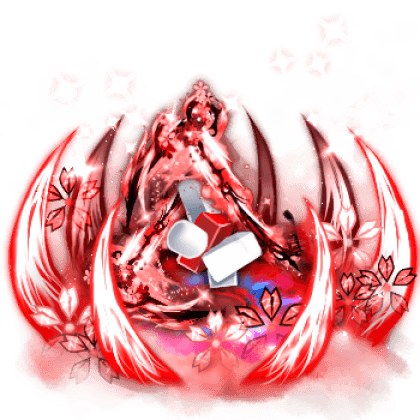 Dual Firebloom Scythe Emote