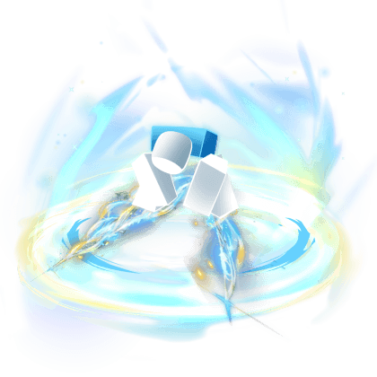 Dual Gold Vanity Blades Emote