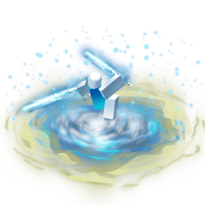 Dual River Dragon Blade Emote