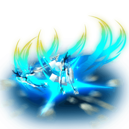 Dual River Dragon Scythe Emote
