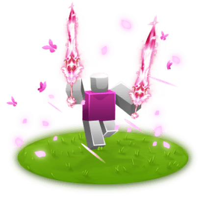 Dual Rose Blade Emote