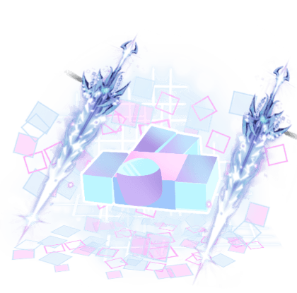 Dual Vaporwave Blade Emote