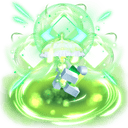 Emerald Parasol Emote