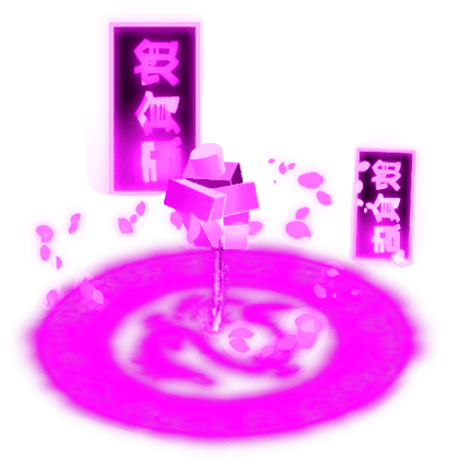 Pink Ninja Katana Emote