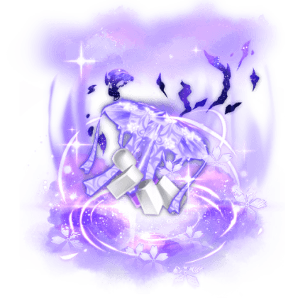 Wisteria Parasol Emote