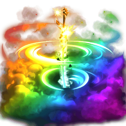 Chroma Oni Katana Explosion