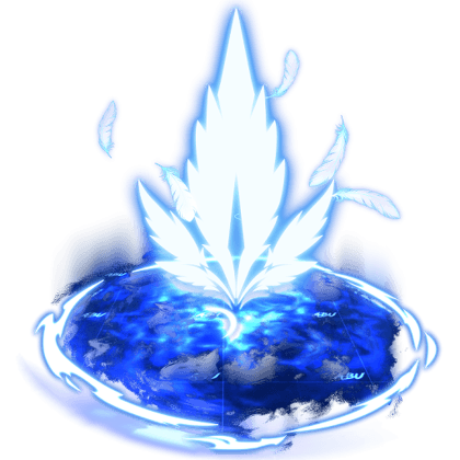 Fallen Feather Explosion