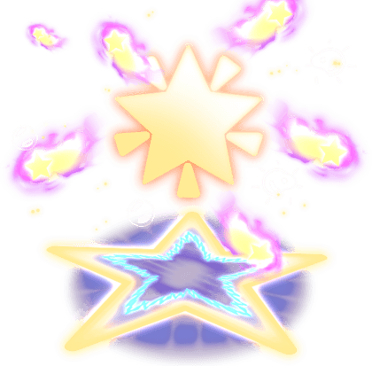 Flashing Starfish Explosion