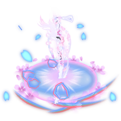 Pearl Angel Katana Explosion