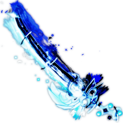 Aetherial Azure Katana