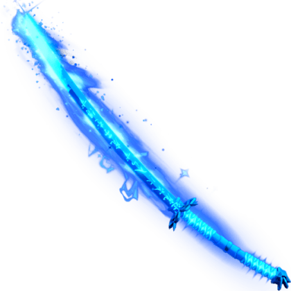 Blue Ninja Katana