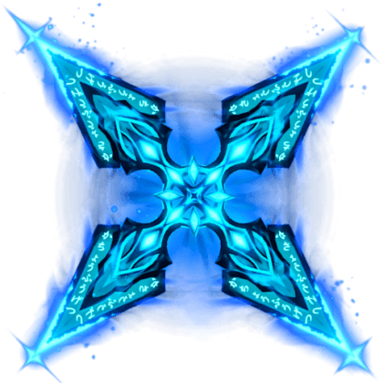 Blue Ninja Star