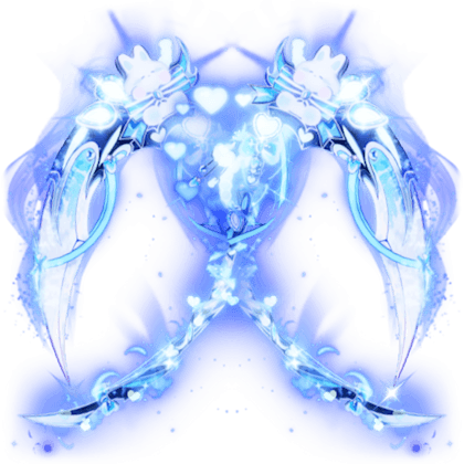 Dual Blue Bunny Scythe