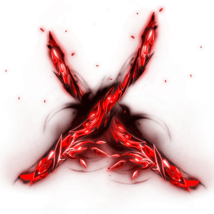 Dual Crimson Katana