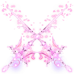 Dual Crystal Ribbon Blade