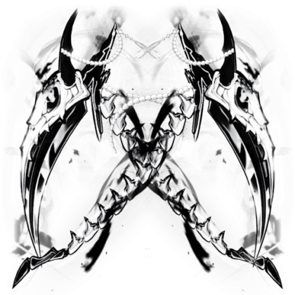 Dual Gravebone Scythe