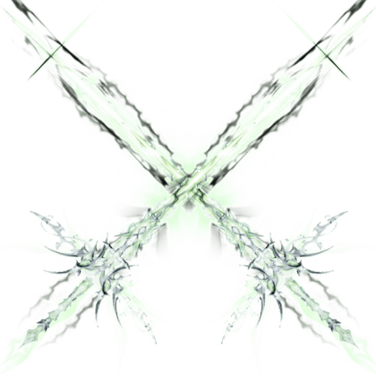 Dual Verdant Thorn Blade