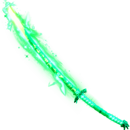 Green Ninja Katana