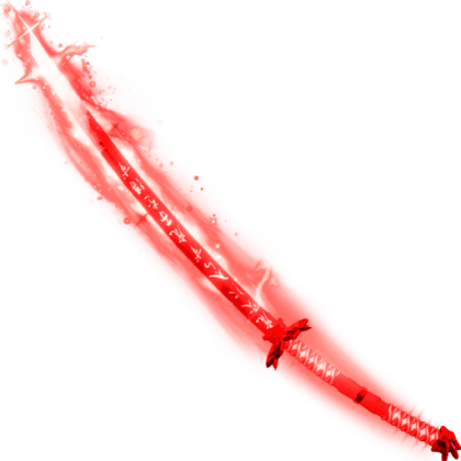 Red Ninja Katana