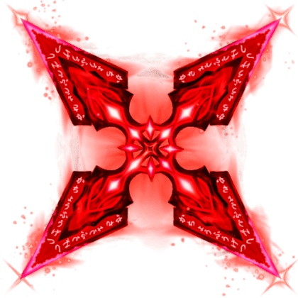 Red Ninja Star
