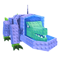 Astronaut Crocodile