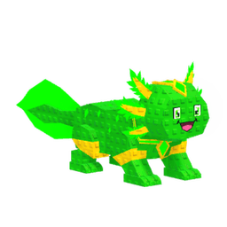 Emerald Axolotl