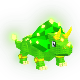 Emerald Triceratops