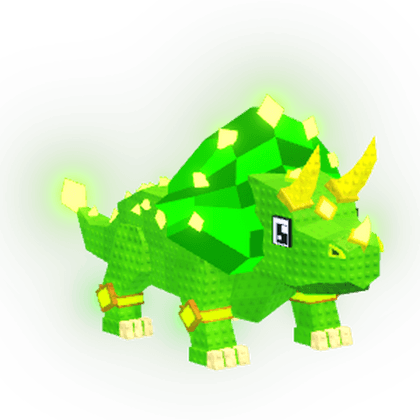Emerald Triceratops