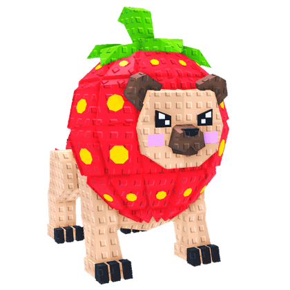 Strawberry Lion