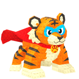 Superhero Tiger