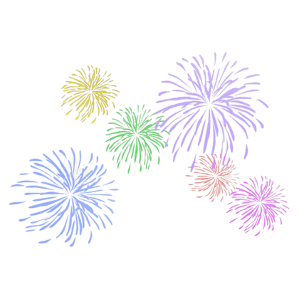 Colourful Fireworks