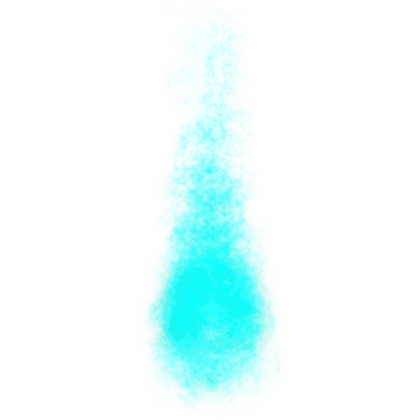 Cyan flame
