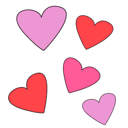 Doodle Hearts