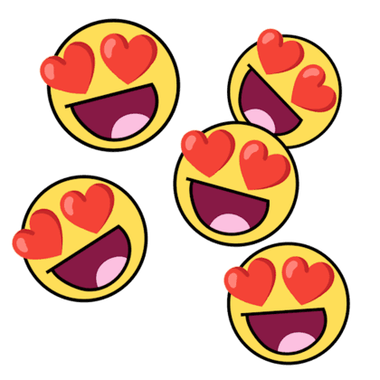 Heart-Eyed Epic faces