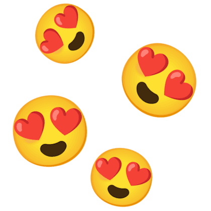 Heart-Eyes Emojis