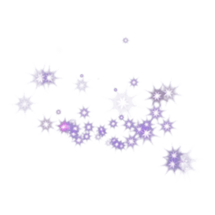 Purple sparkles