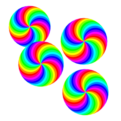 Rainbow Swirls