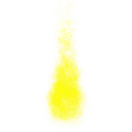 Yellow flame