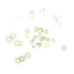 Yellow sparkles